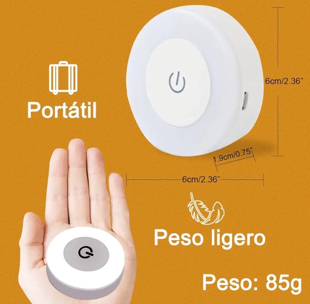 Luz led magnética recargable
