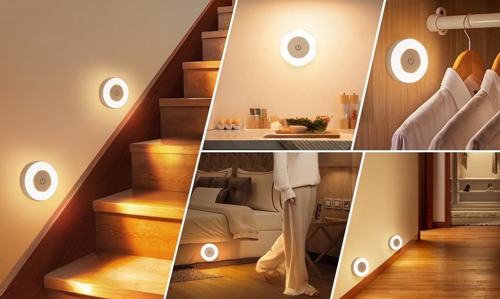 Luz led magnética recargable