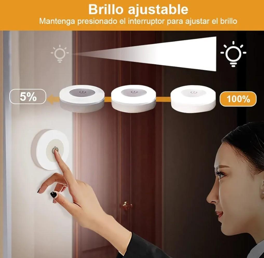 Luz led magnética recargable